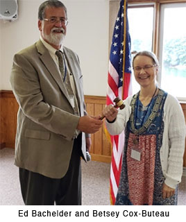 Ed Bachelder and Betsey Cox-Buteau