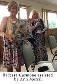Barbara Carmoneand Ann Merrill